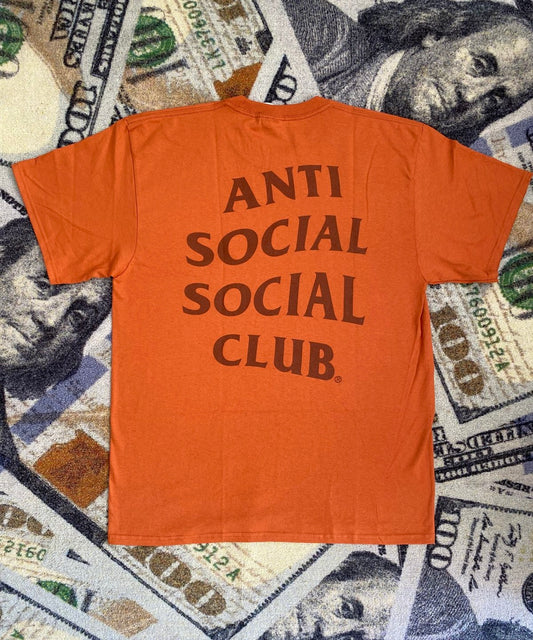 Anti Social Social Club x Undefeated Still Paranoid Tee – Orange