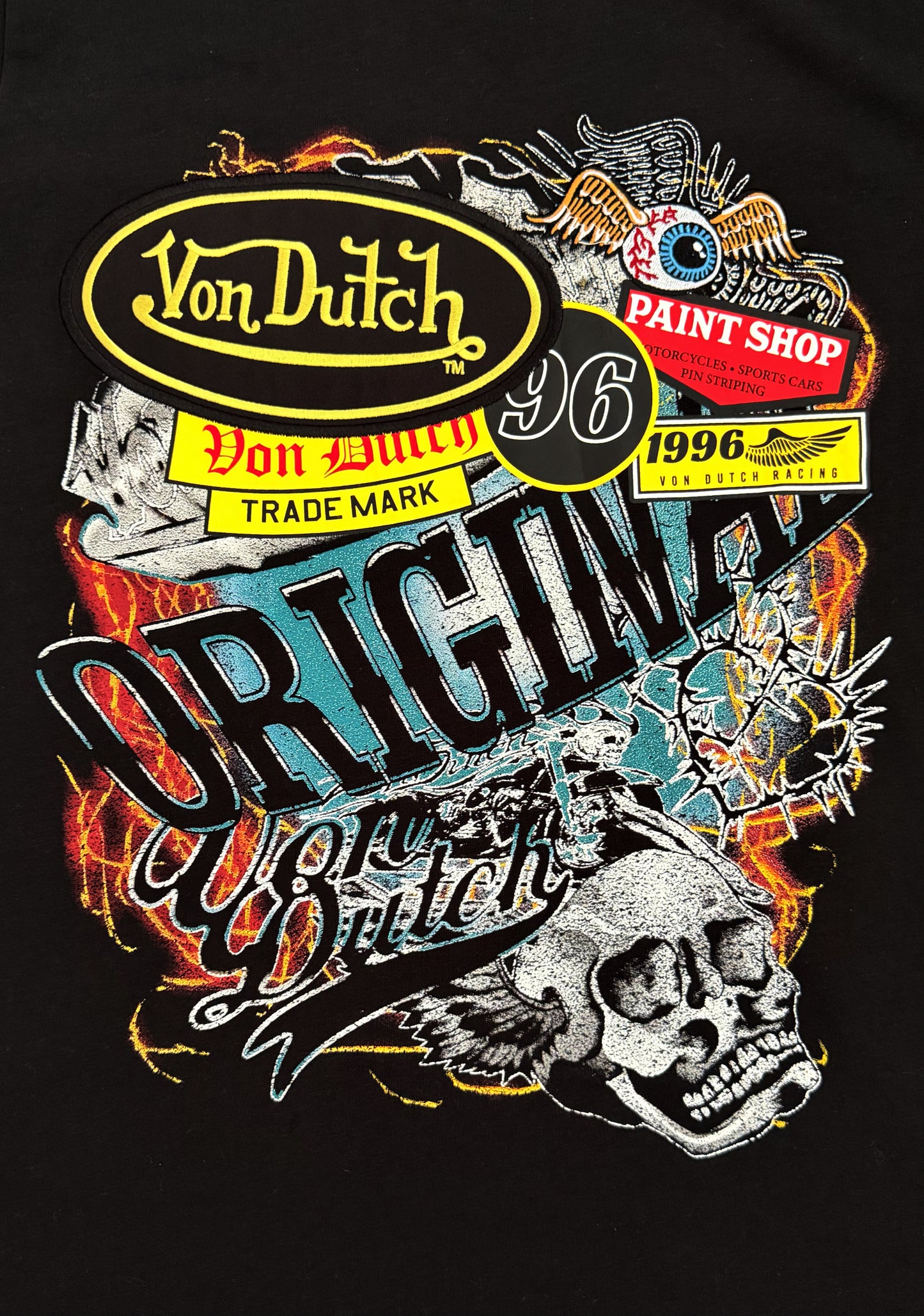 VON DUTCH ORIGINAL PAINT SHOP TEE