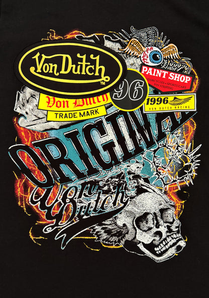 VON DUTCH ORIGINAL PAINT SHOP TEE