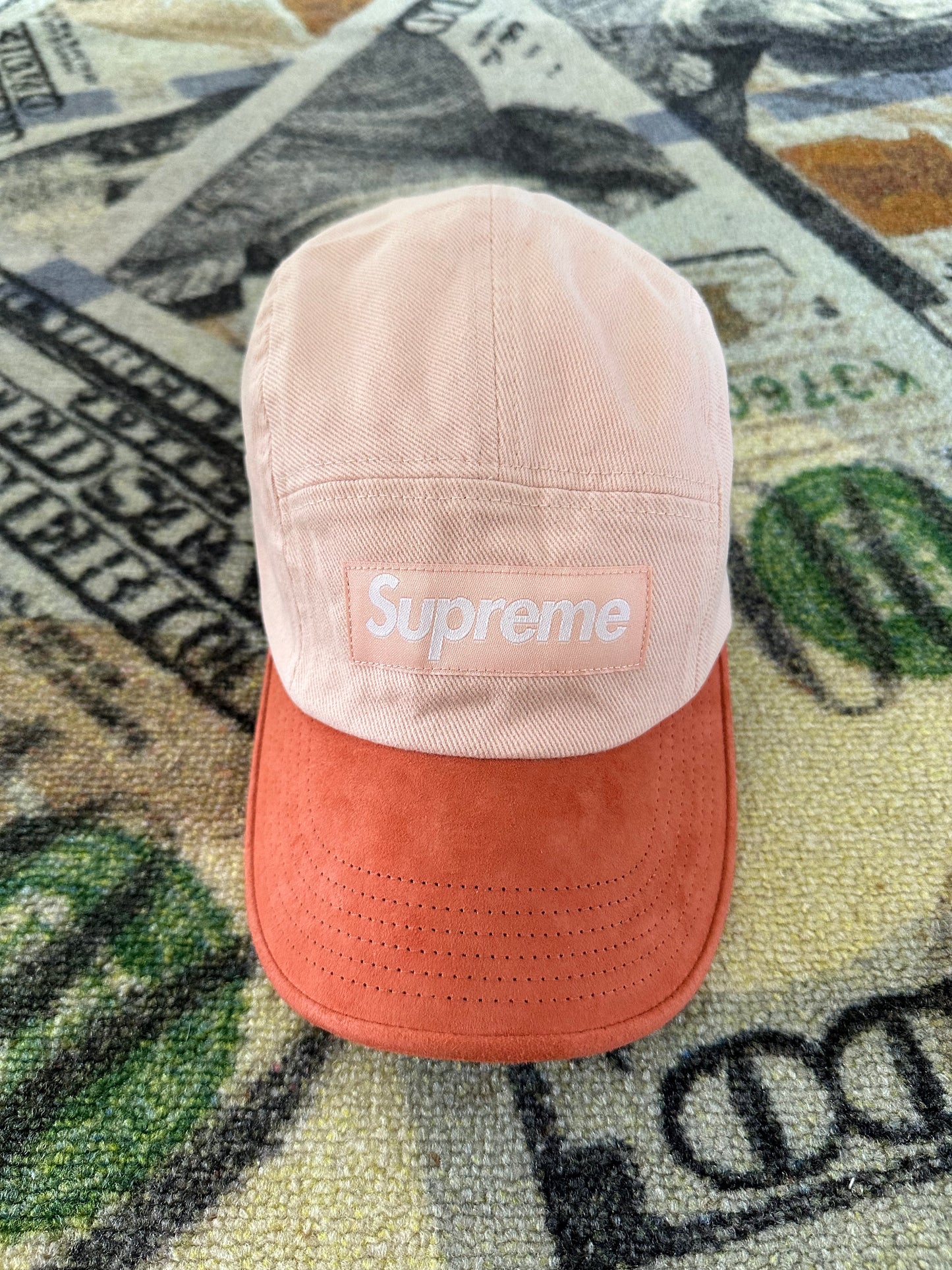 Supreme Suede Visor Camp Cap