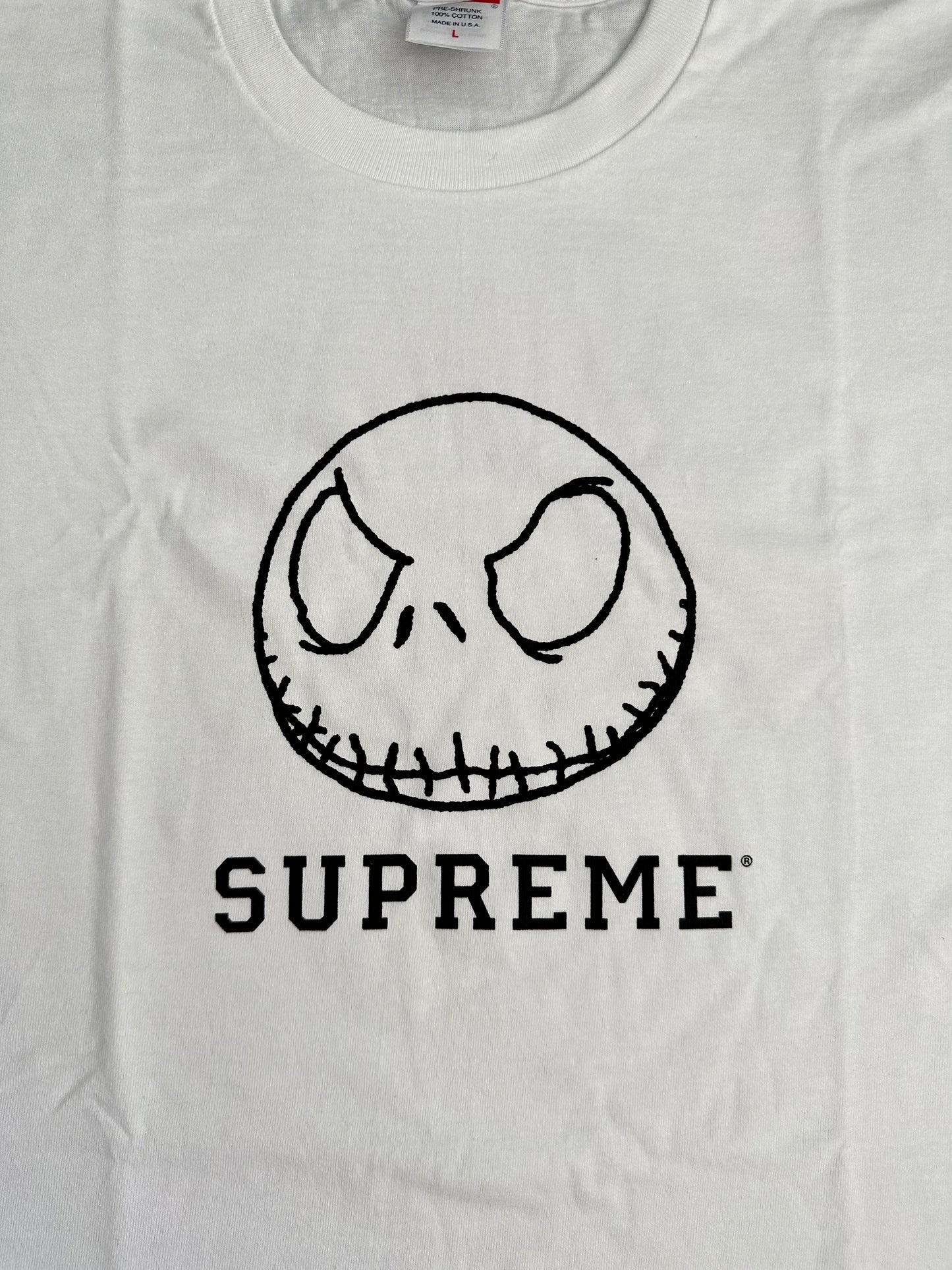 Supreme Skeleton Tee – White