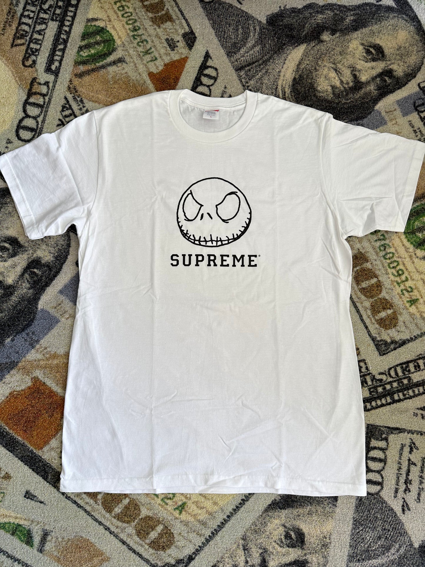 Supreme Skeleton Tee – White
