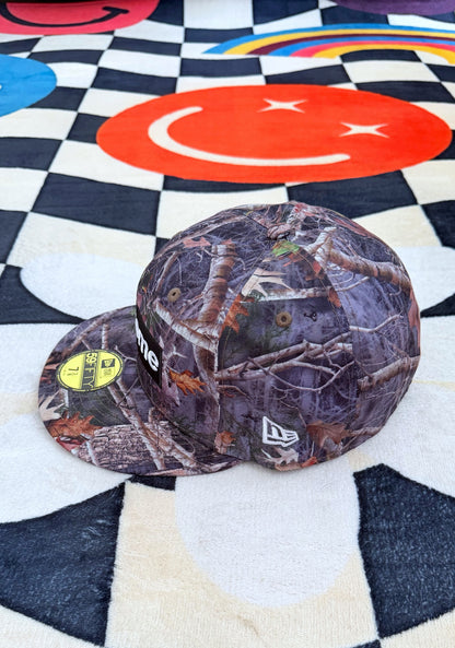Supreme Ghostface Box Logo New Era 59FIFTY Cap Camo