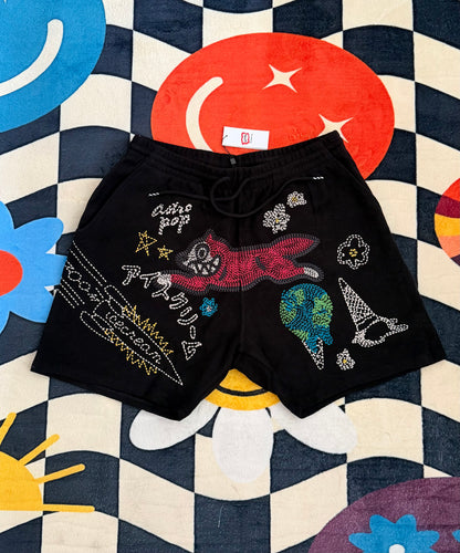 Icecream Embellished Shorts