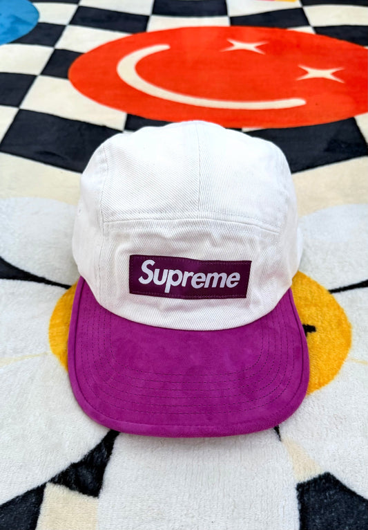 Supreme Suede Visor Camp Cap