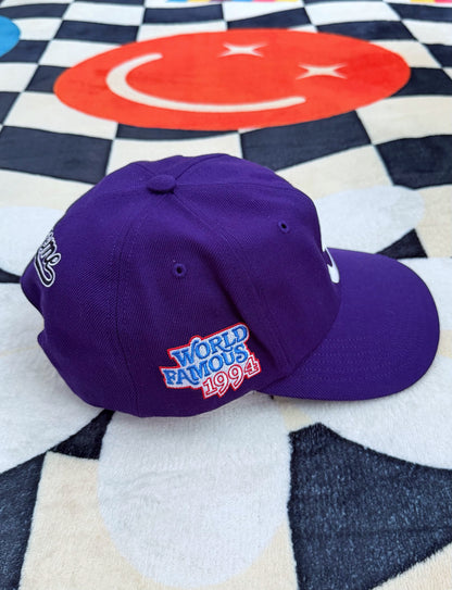 SUPREME WORLD FAMOUS S LOGO 6-PANEL