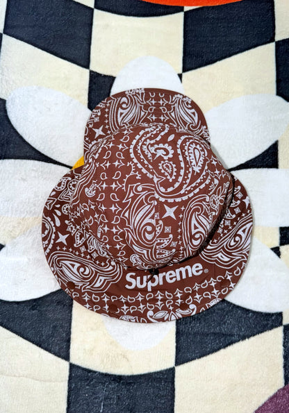 SUPREME REFLECTIVE BANDANA SUNSHIELD CAMP CAP
