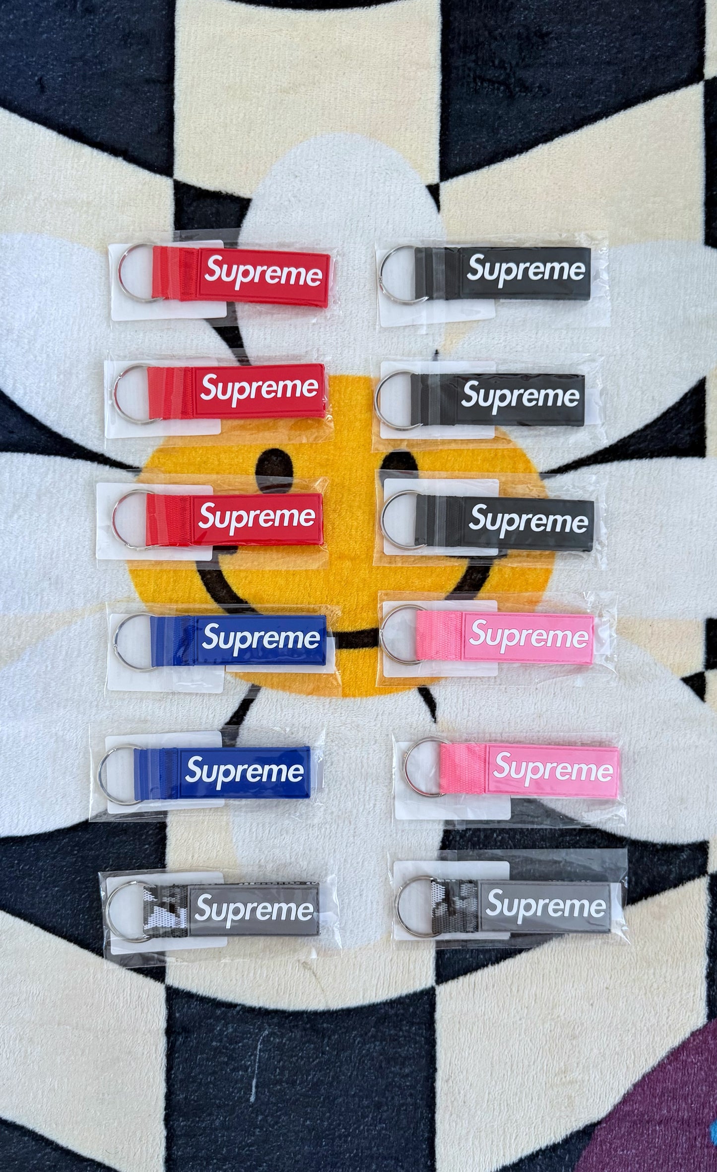 Supreme Webbing Keychain