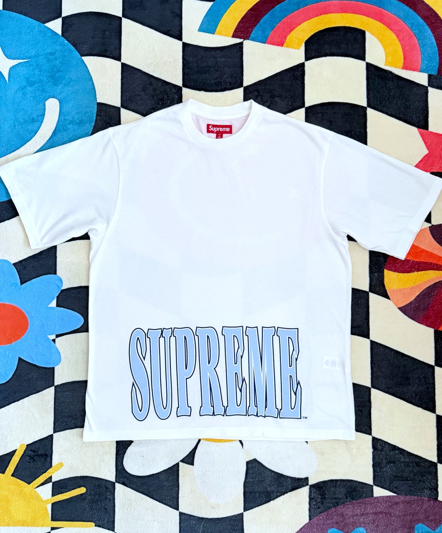 Supreme Cracked Tee White