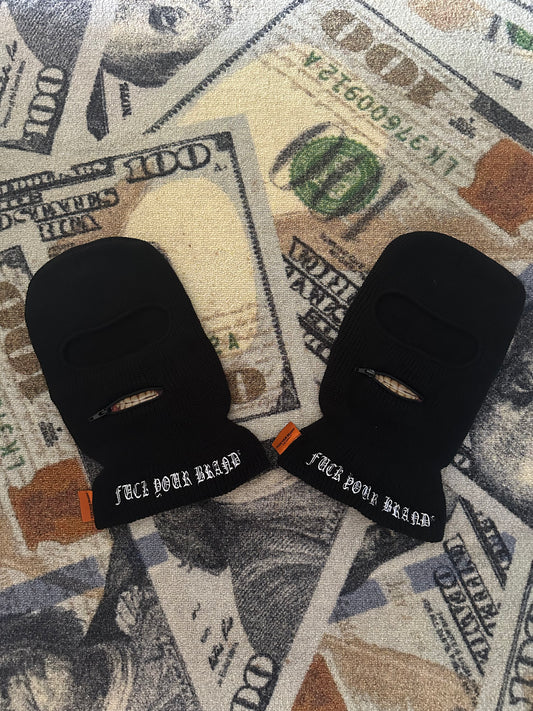 Fuck Your Brand Ski Mask