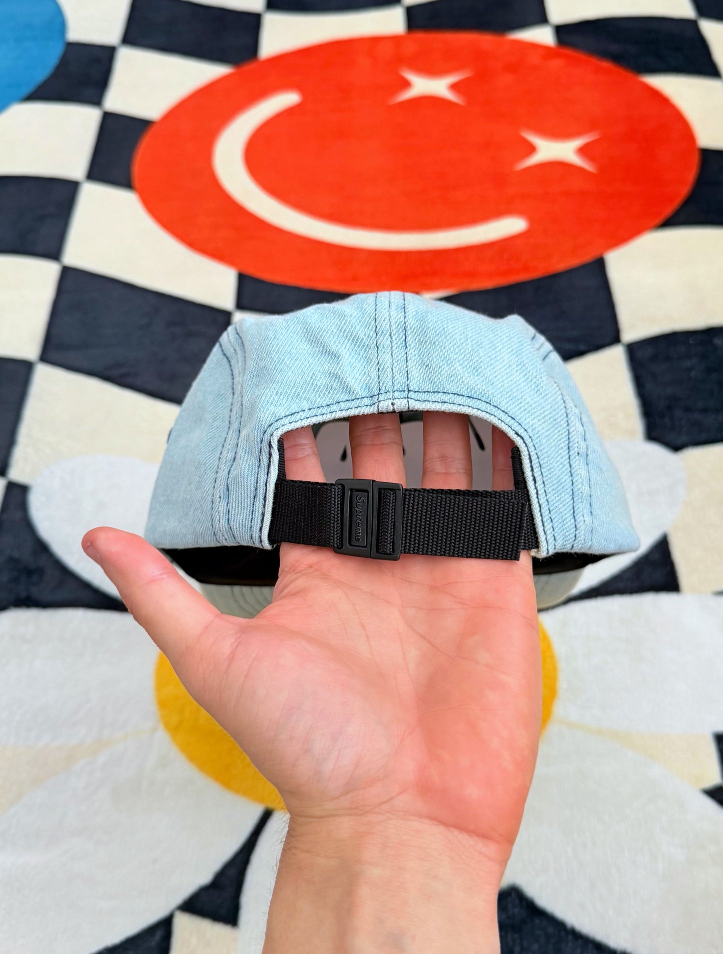 SUPREME DENIM CAMP CAP SS25 🧢💙