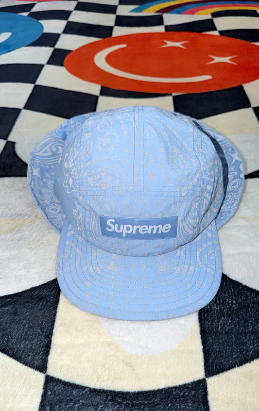 SUPREME REFLECTIVE BANDANA SUNSHIELD CAMP CAP