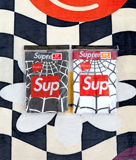 SUPREME x HANES SPIDER-MAN BOXER