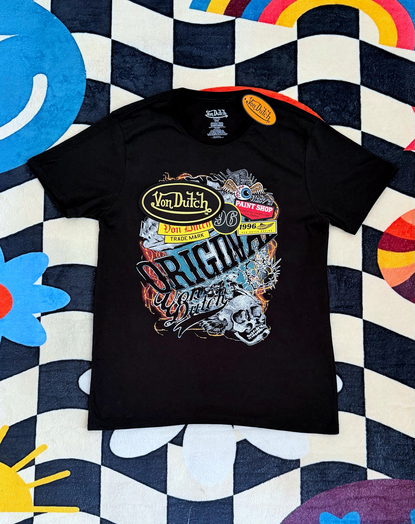 VON DUTCH ORIGINAL PAINT SHOP TEE