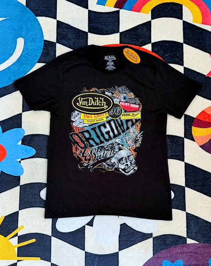 VON DUTCH ORIGINAL PAINT SHOP TEE