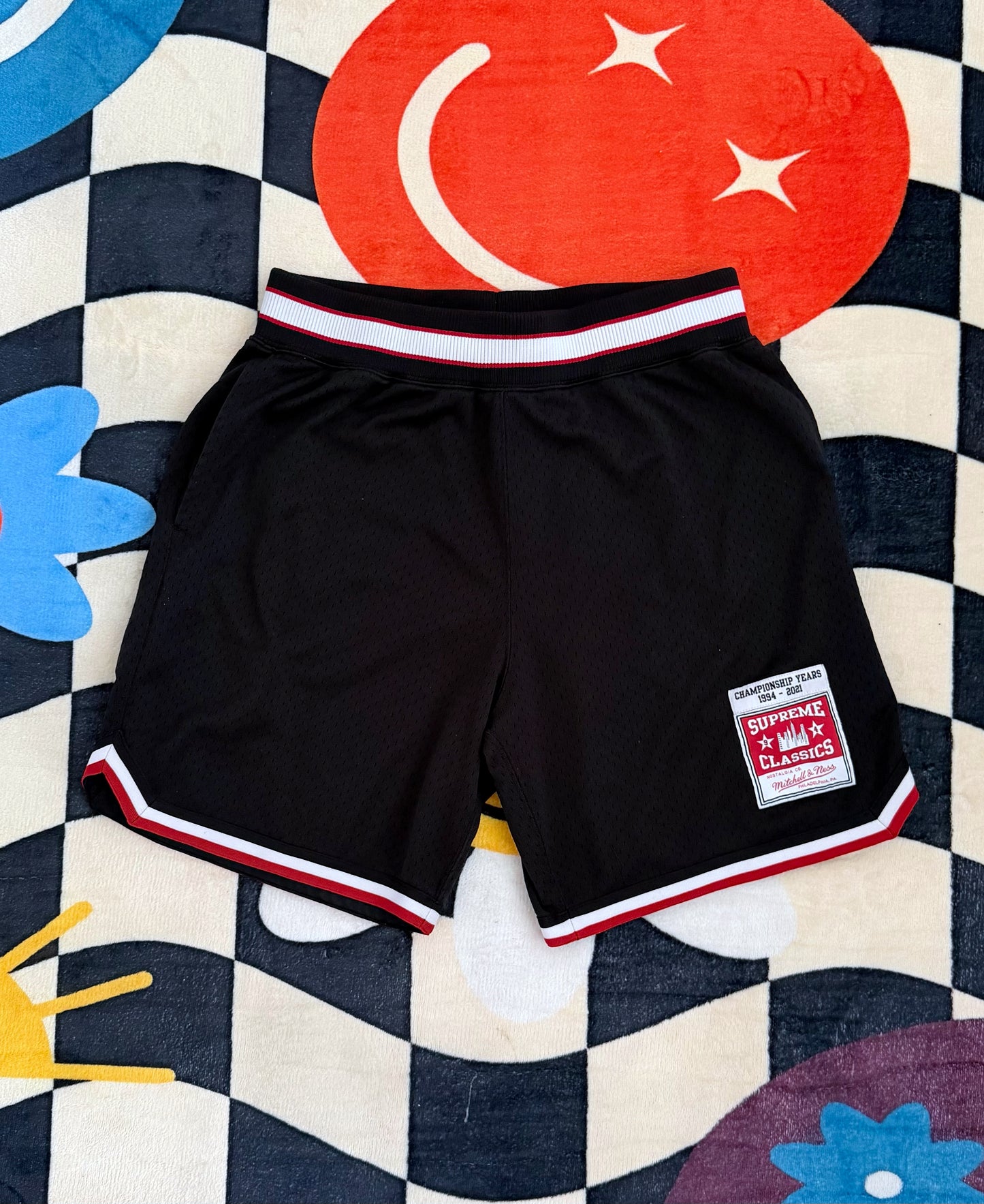 Supreme x Mitchell & Ness Basketball Short Black SS21