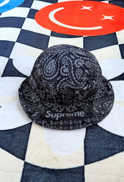 SUPREME REFLECTIVE BANDANA SUNSHIELD CAMP CAP