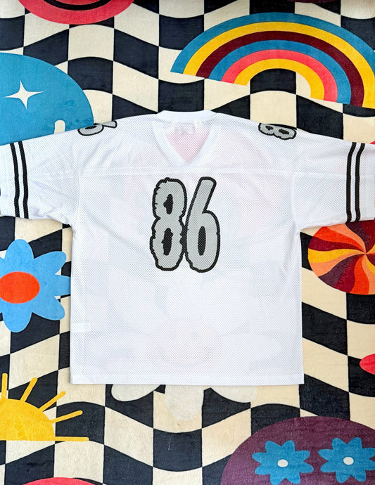 Supreme Reflective Football Jersey – White