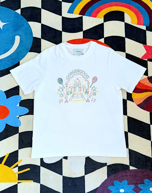 Casablanca Rainbow Crayon Temple T-Shirt