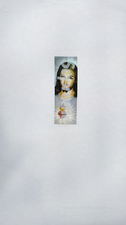 Supreme Prayer Card Box Logo Tee – White