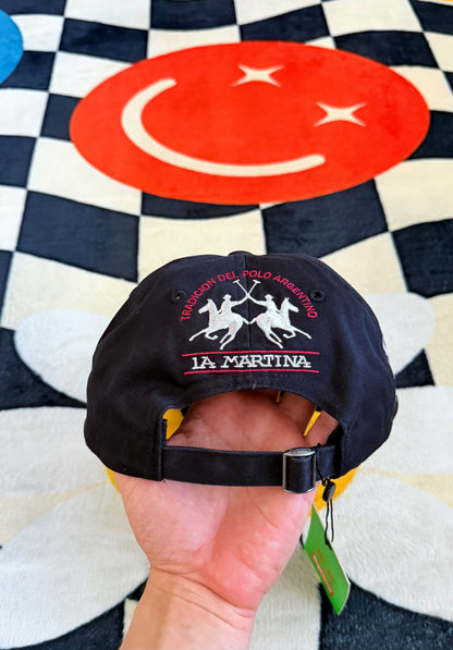 Supreme x La Martina x Jacob & Co.  6-Panel Black