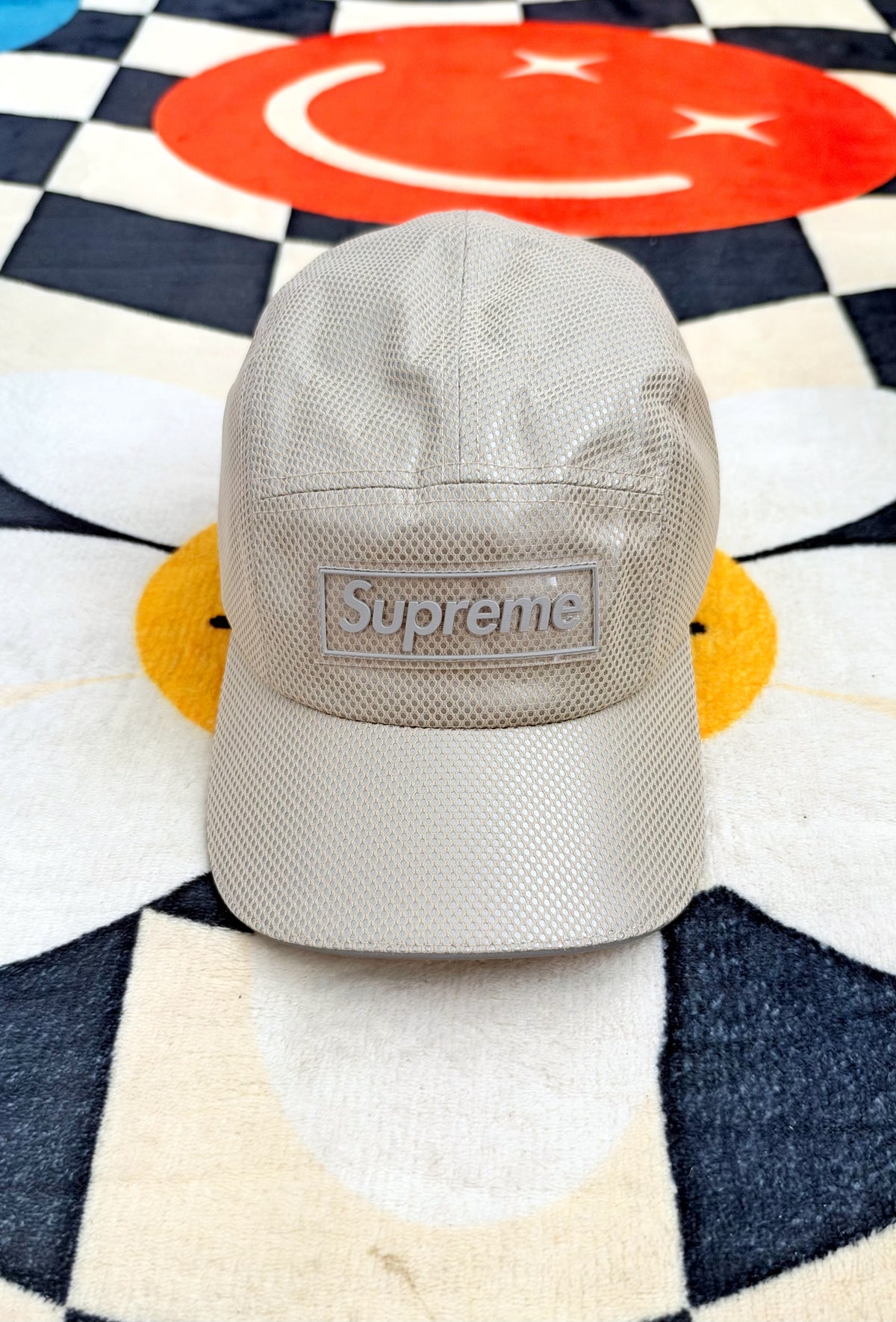 Supreme Metallic Mesh Camp Cap