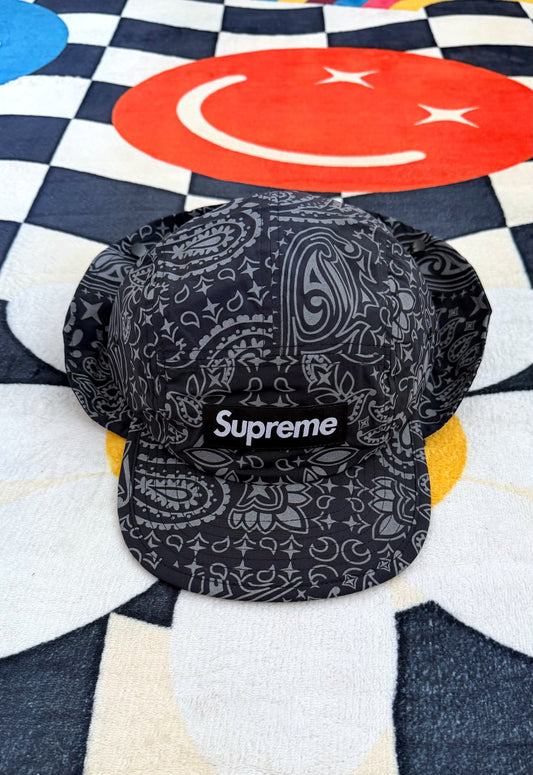 SUPREME REFLECTIVE BANDANA SUNSHIELD CAMP CAP