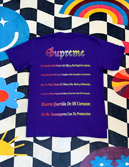 Supreme Grim Reaper Tee — Purple