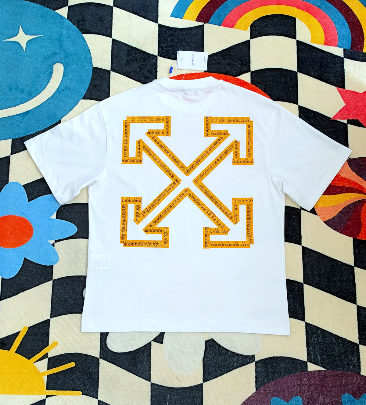 Off-White Tape Arrow Skate Short Sleeve T-Shirt