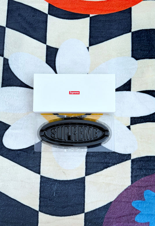 Supreme Oval Tray Black