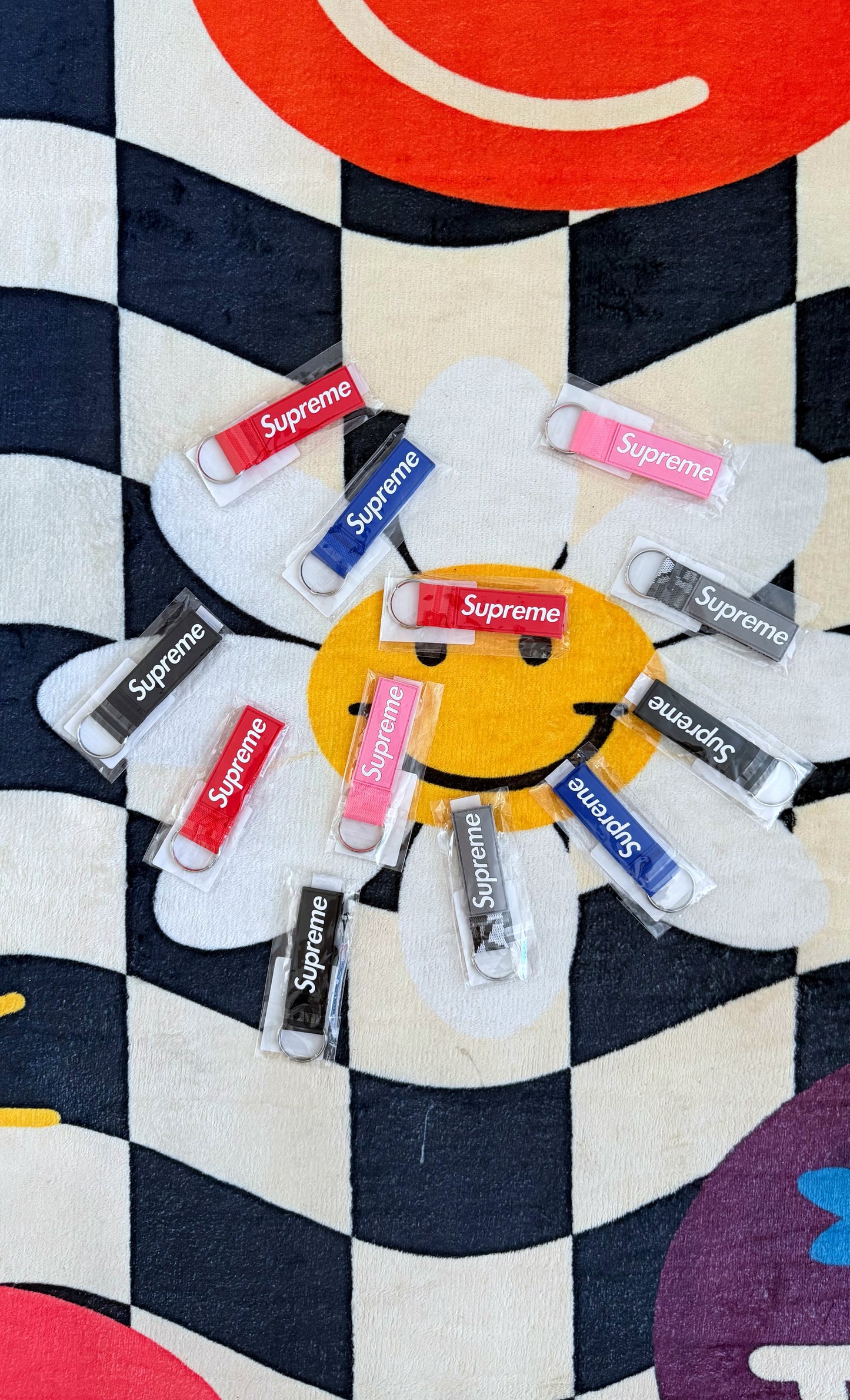 Supreme Webbing Keychain