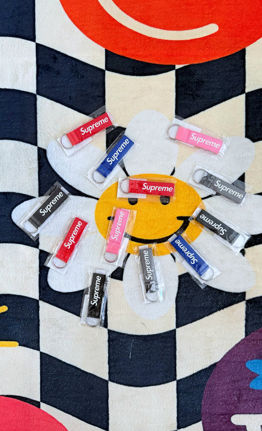 Supreme Webbing Keychain