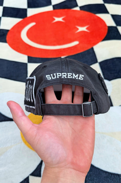 Supreme City Patches 6-Panel Hat Black Camo – SS26