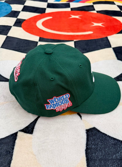 SUPREME WORLD FAMOUS S LOGO 6-PANEL
