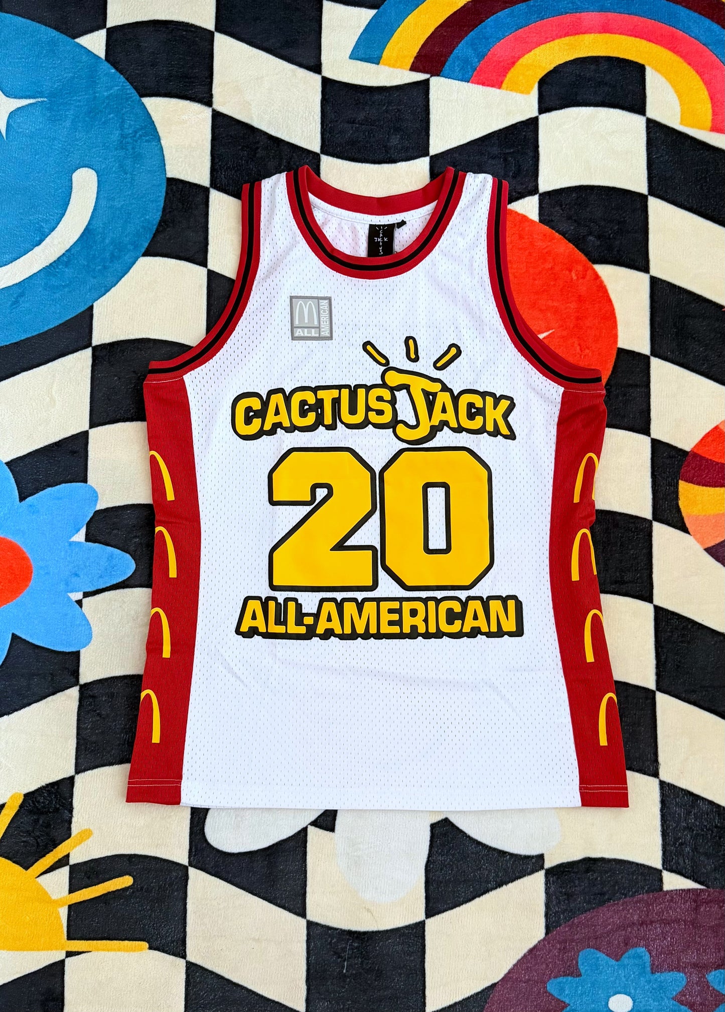 Travis Scott x McDonald’s Cactus Jack All-American Tank Top