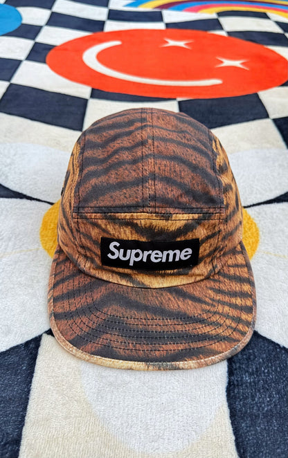 Supreme Washed Chino Twill Camp Cap – Tiger