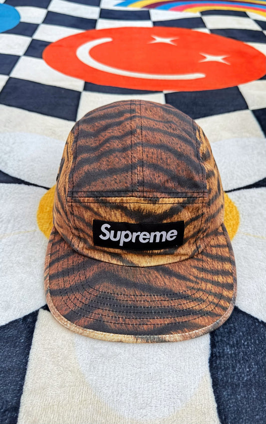 Supreme Washed Chino Twill Camp Cap – Tiger
