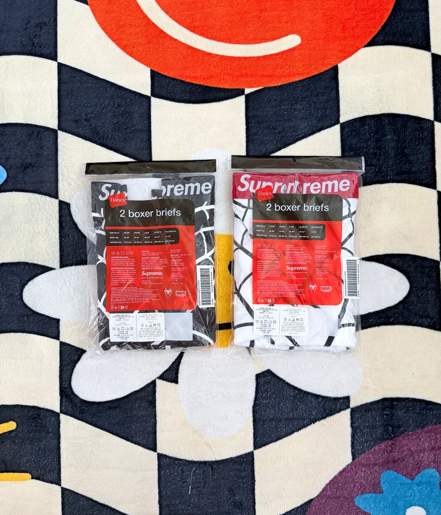 SUPREME x HANES SPIDER-MAN BOXER