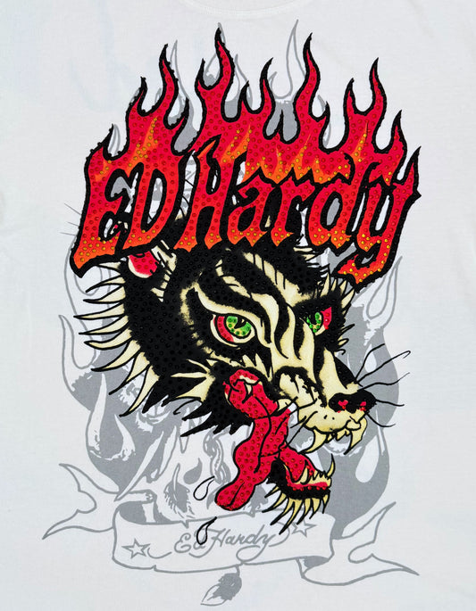 Ed Hardy Painted By Ed Tee