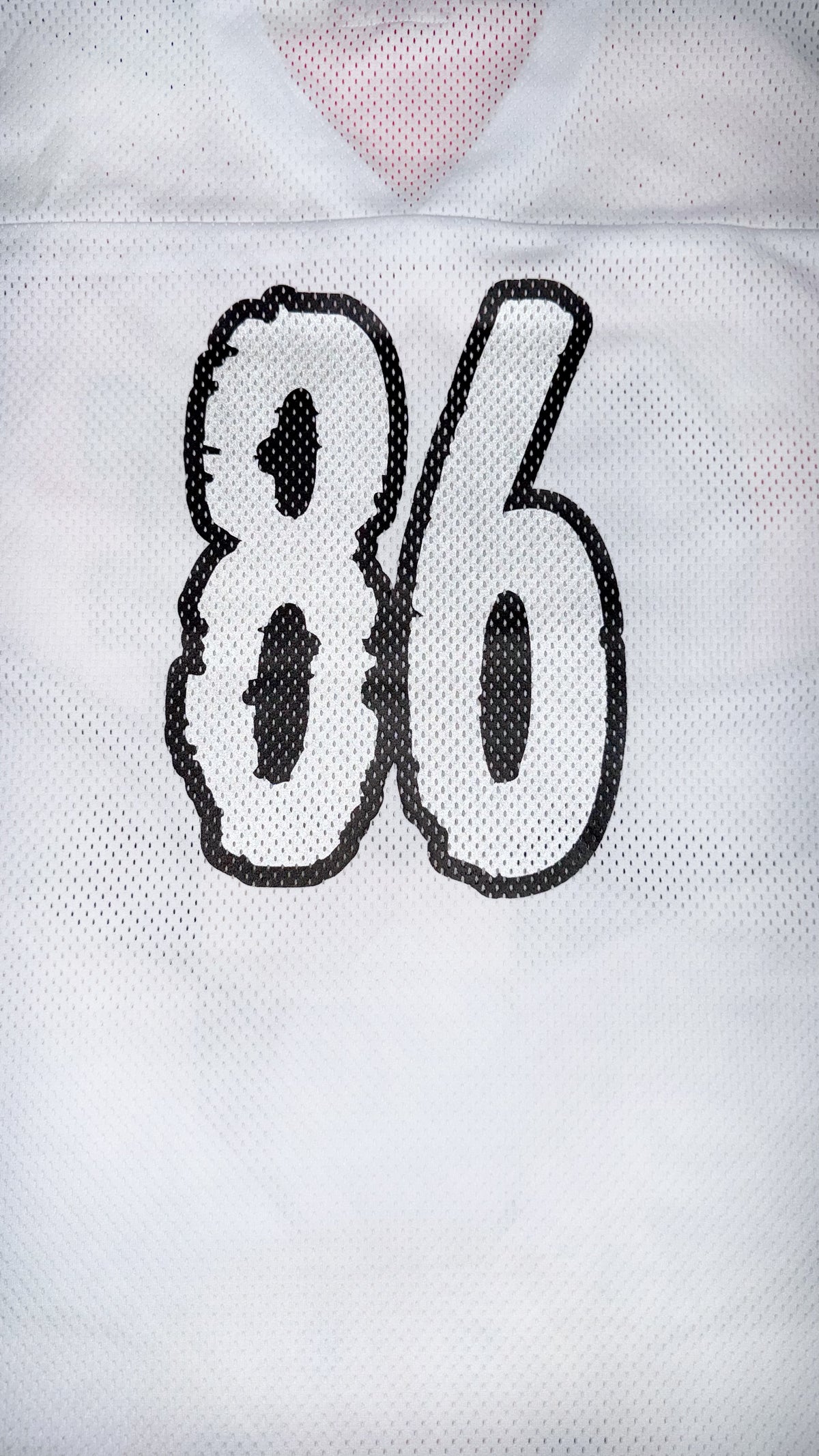 Supreme Reflective Football Jersey – White