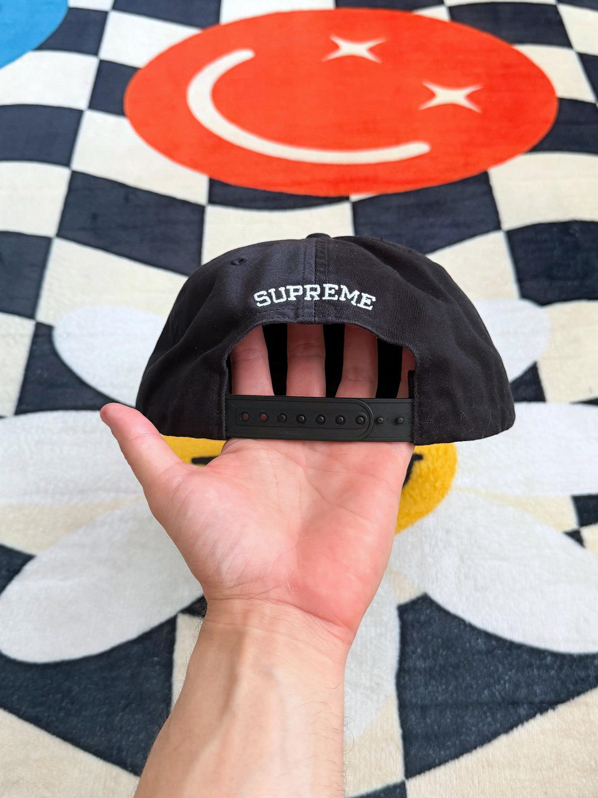 Supreme Painted 5-Panel Hat – Black