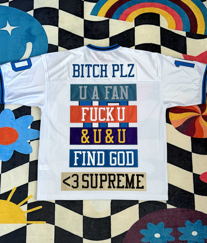 Supreme Find God Football Jersey SS26