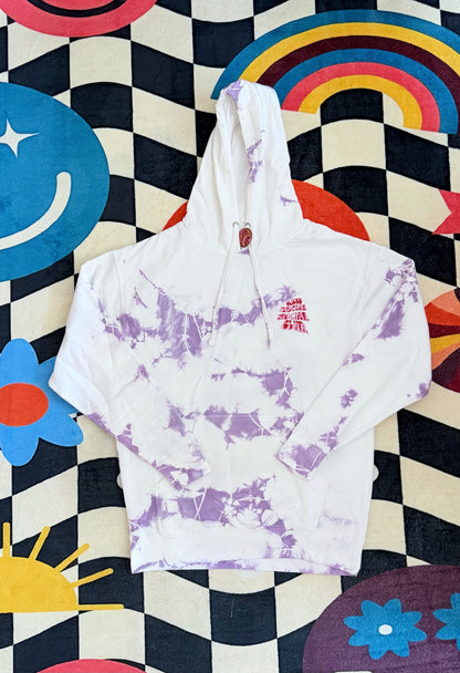Anti Social Social Club Phaneritic Purple Tie Dye Hoodie
