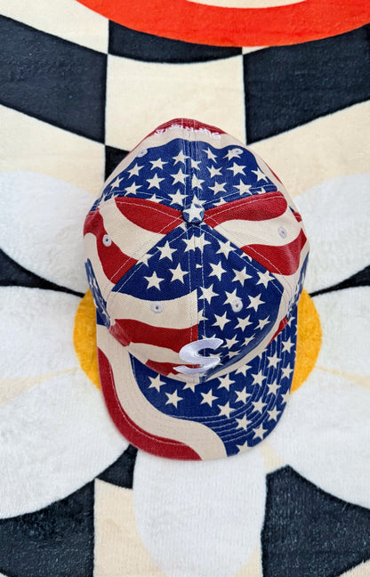 Supreme Pigment Coated S Logo 6-Panel – Flag