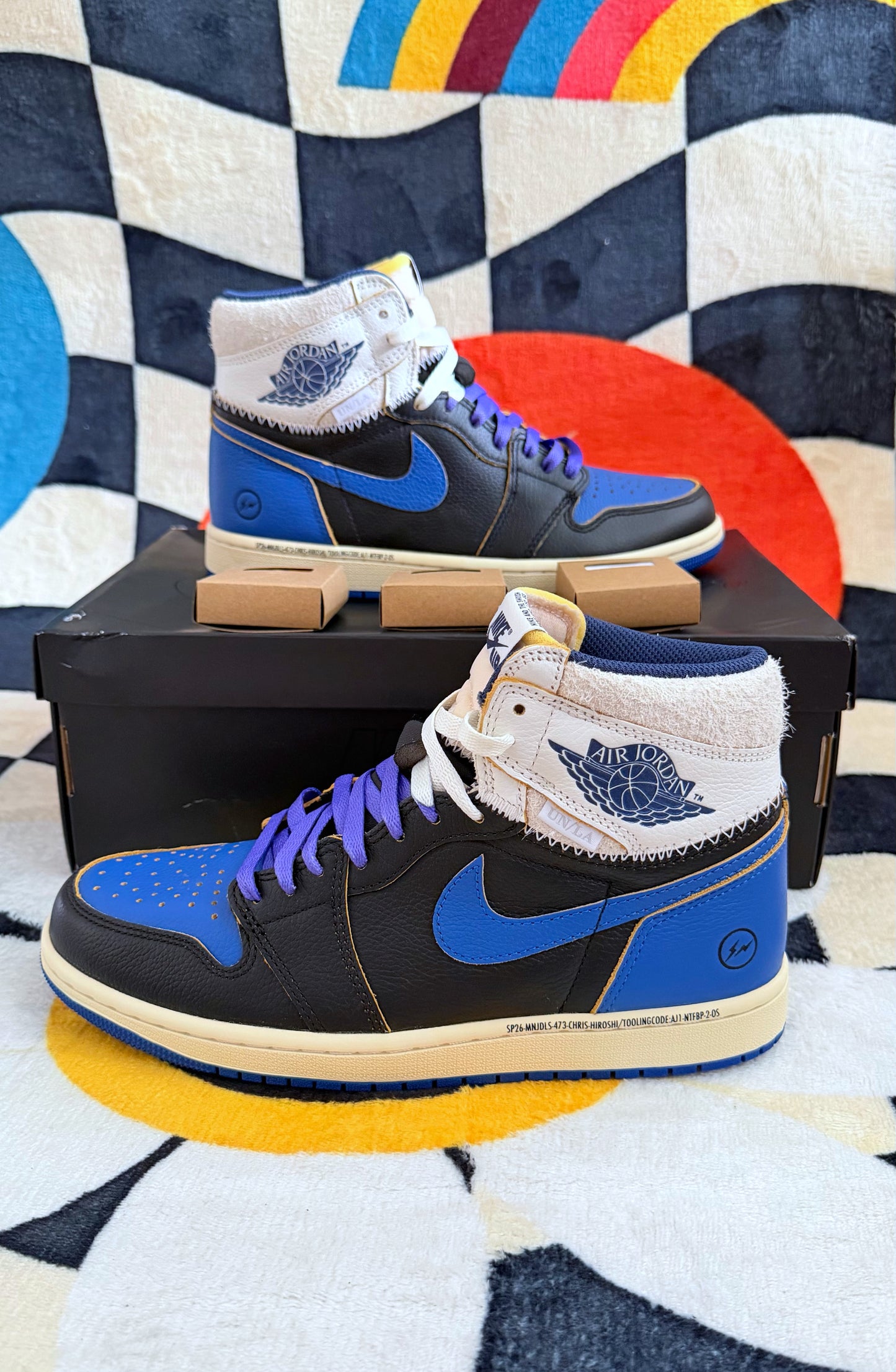 FRAGMENT x UNION LA x AIR JORDAN 1 “SPORT ROYAL”