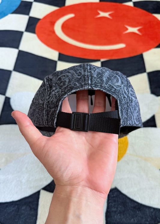 SUPREME STITCHED OLD ENGLISH DENIM CAMP CAP