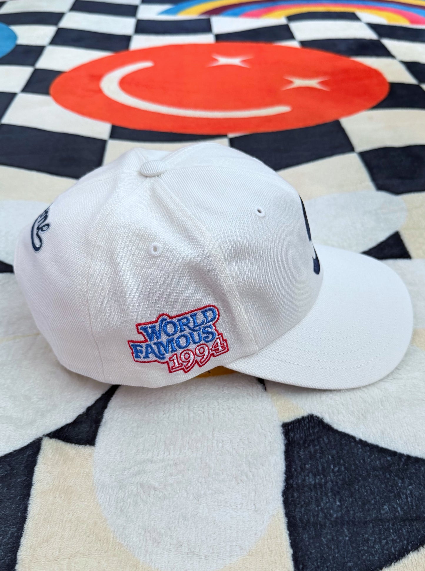 SUPREME WORLD FAMOUS S LOGO 6-PANEL