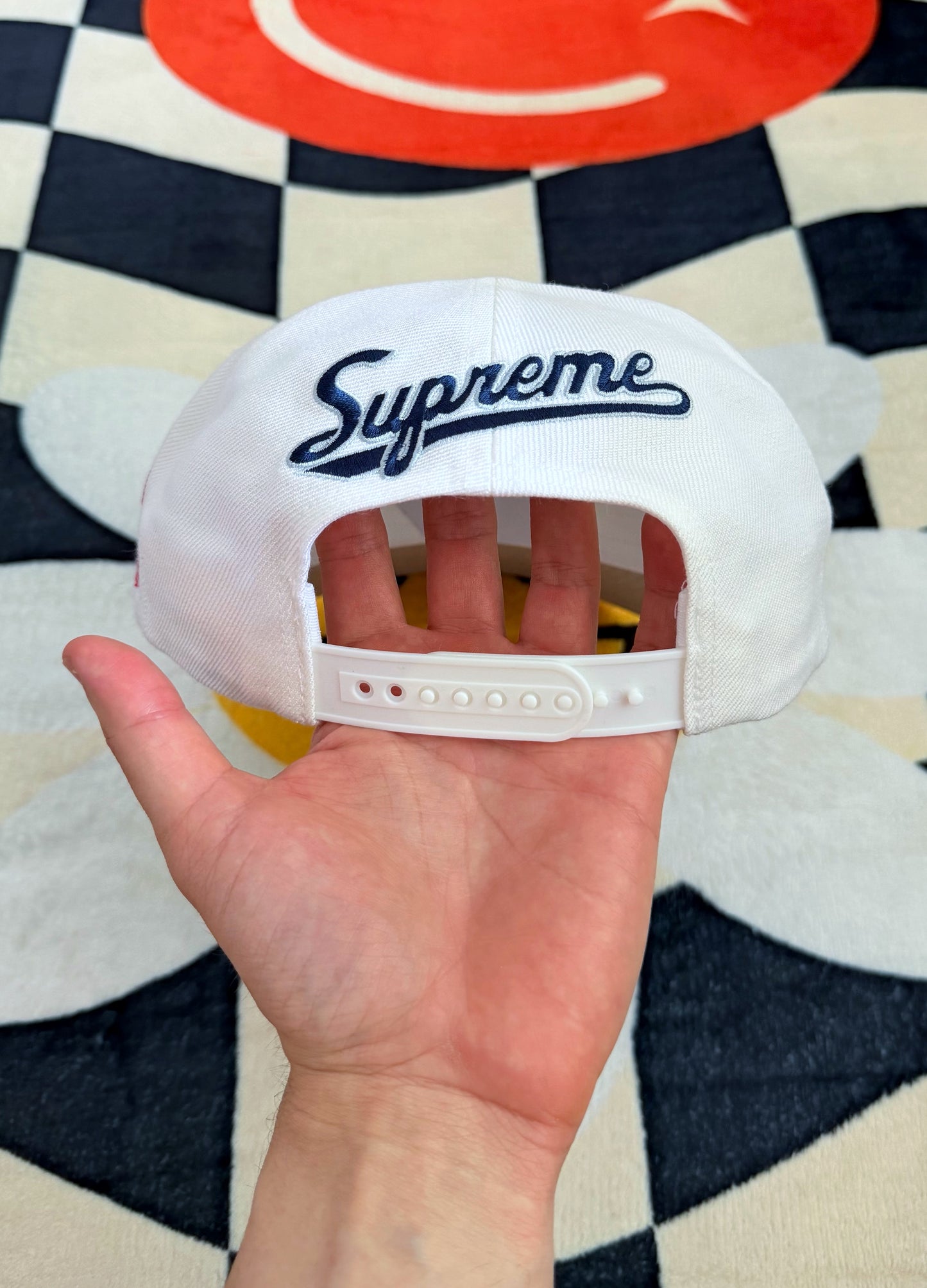 SUPREME WORLD FAMOUS S LOGO 6-PANEL