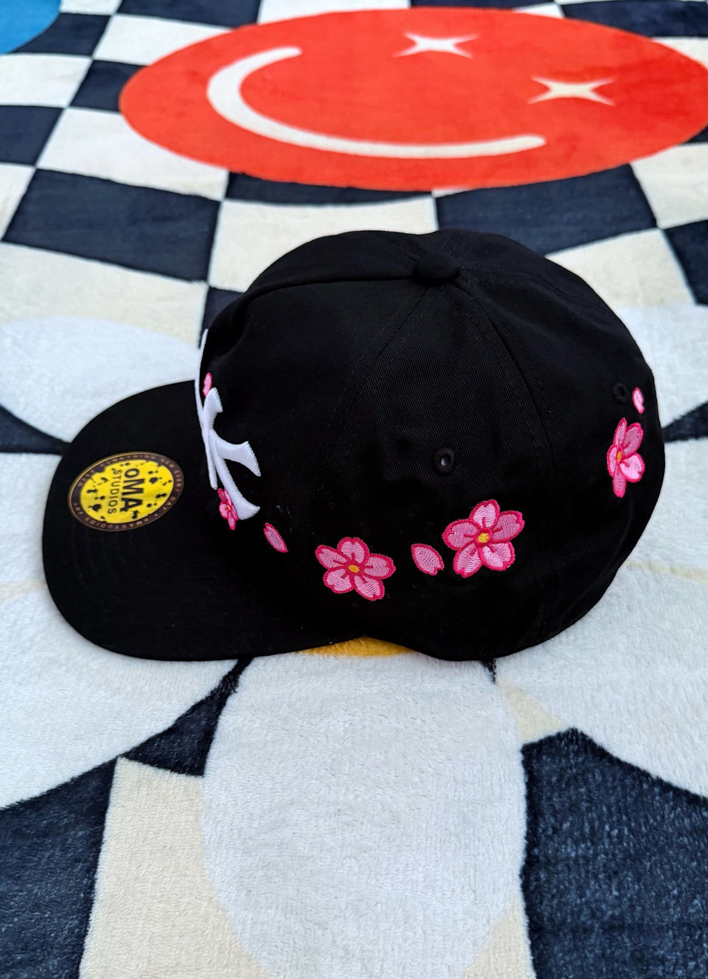 oMA NY CHERRY BLOSSOM HAT