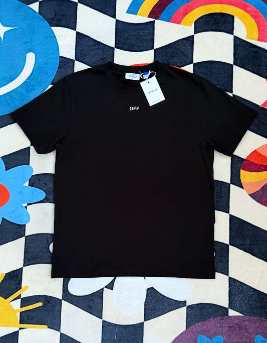 Off-White Embroidered Logo Tee